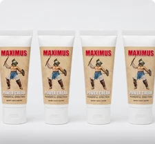 4 MAXIMUS Power Cream| Fast-Absorbing Topical | For MenCREMA HOMBRE