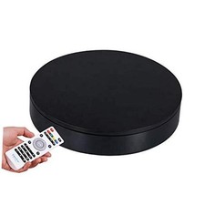 Professional 360 Degree Black Rotating Turntable for Product Photography,