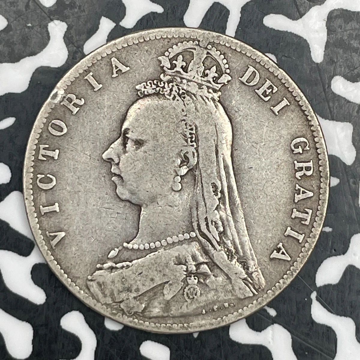 1889年 グレートブリテン クラウン銀貨 1889 年英国半克朗硬币| eBay
