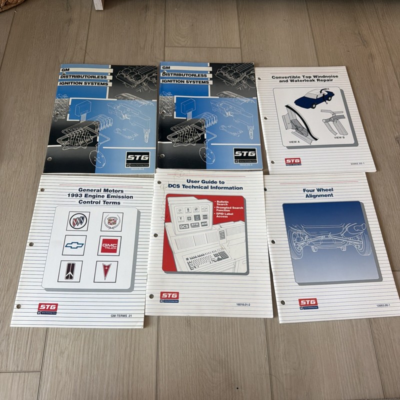 Assorted Lot Of 6 General Motors STG - Great Condition