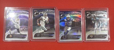 2025 Topps Finest Lot of 4 Creators I Sweet Incl Jonathan Taylor Refractor 