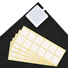60Pcs Double Sided Tape for Acoustic Foam Panels, Removable Mounting Tape Wall S