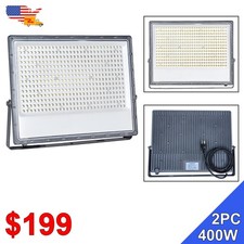 LED Flood Light AC110-277V 400w Spotlight Security Yard Garden Outdoor Lamp IP65