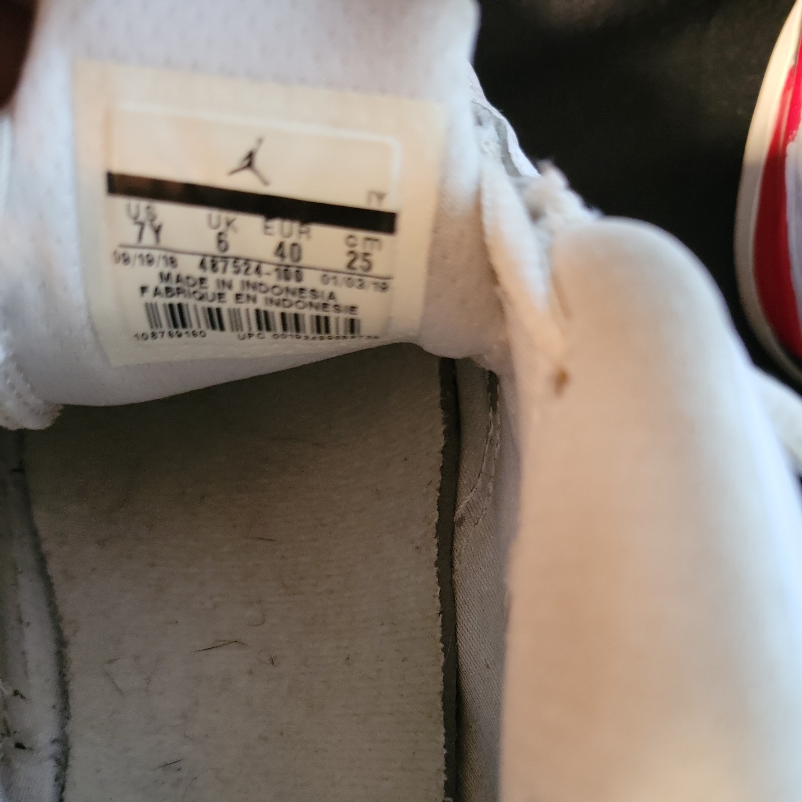  Nike Air Jordan 14 XIV Retro GS Candy Cane ~ Youth Size 7Y thumbnail 6