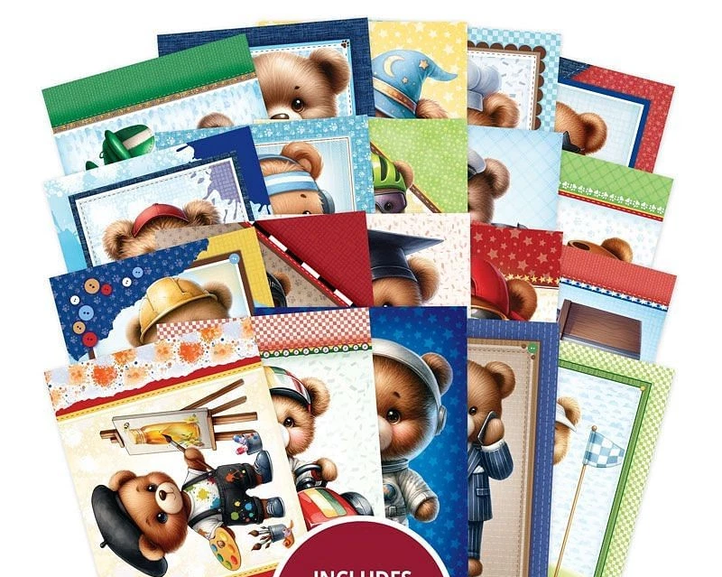 Hunkydory-The Little Book of TEDDY TIME- 20 pages, Sample