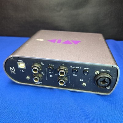 Avid MBox Mini USB Audio Interface Untested AS-IS Parts/Repair Pro Tools