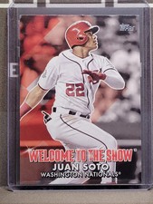Juan Soto 2022 Topps Series 1 Welcome To The Show #WTTS-11
