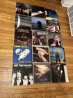 Lot Of 15 Classic Rock Records Albums  The Who Bob Dyan & More See Pics