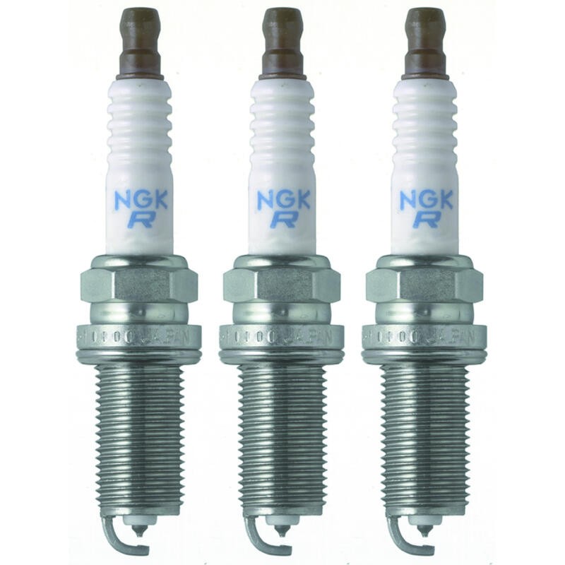 NGK Spark Plug 6240 3-PACK Laser Platinum PLFR5A-11 14mm Copper Core, HR 5