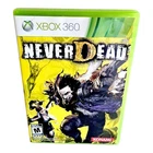 NeverDead (Microsoft Xbox 360, 2012) CIB Complete w/Manual!