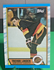 1989-90 Topps #89 Trevor Linden - Canucks NM