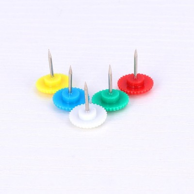 50pcs Gearrad Push Pin farbenfrohe Push Pin kreative Zeichnung Pretty Map Pin