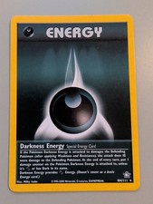 Pokemon - Darkness Energy - 104/111 - Neo Genesis - Rare - Non-Holo