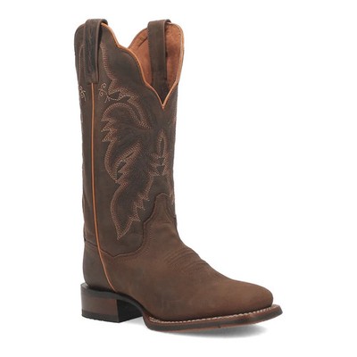 Dan Post  (Women's 8.5 M) Alexy  Square Toe Western Boot in Tan - $235