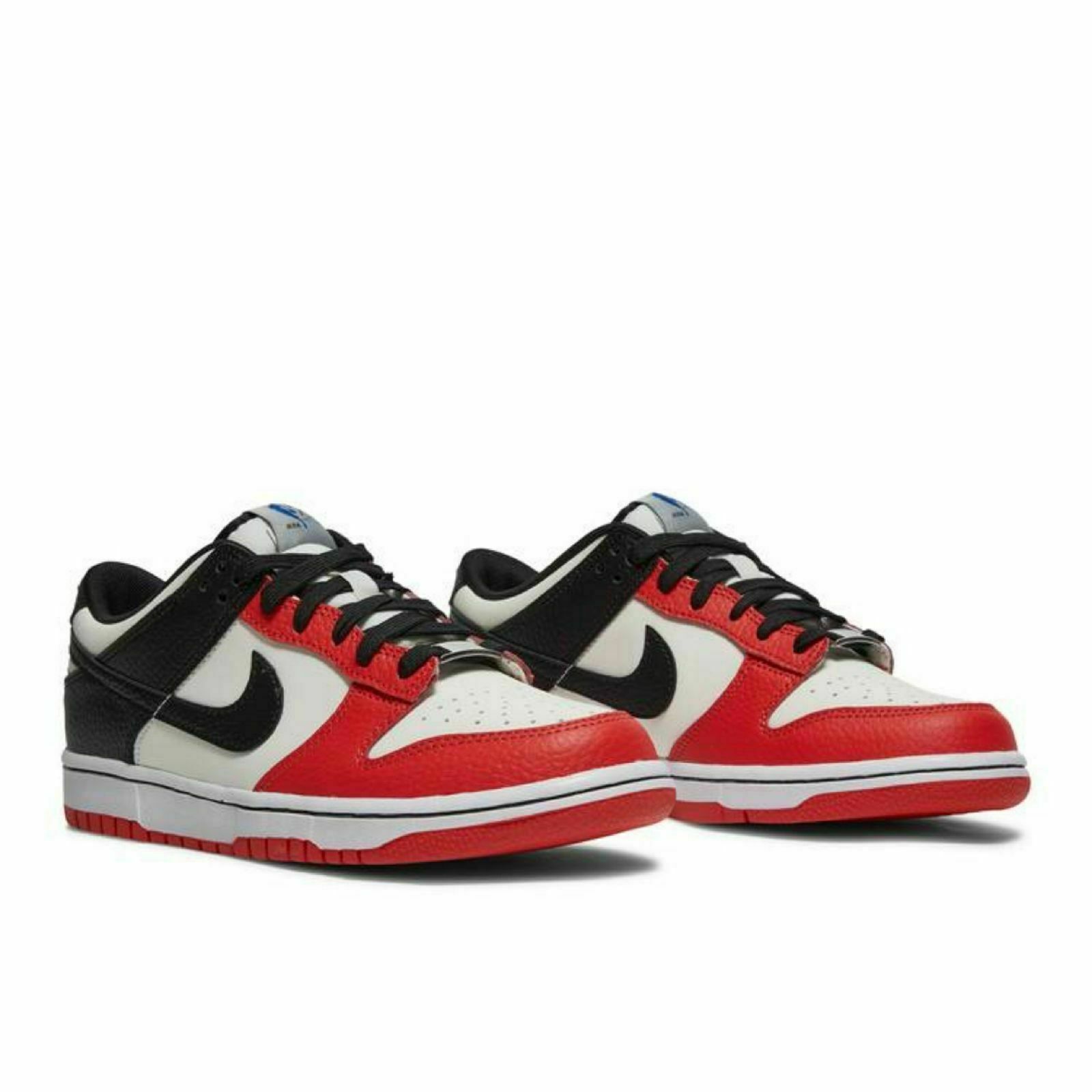 Big Kid\u0026#039;s Nike Dunk Low Sail/Black-Black-Chile Red (DO6288 100) | eBay
