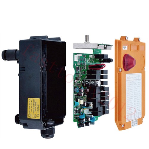 Two Speed 12 Key Industrial Radio Remote Control For Hoist Crane AC/DC65-440V - Picture 3 of 8