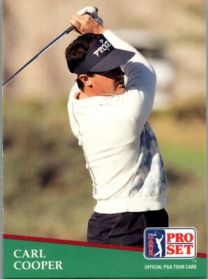 1991 Pro Set PGA Tour - #152 Carl Cooper RC