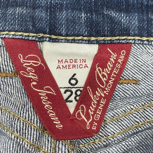 Lucky Brand Women's Carly Reg. Inseam Denim Jeans Size 6/28 - Picture 6 of 16