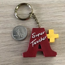 Super Teacher A Cute Keychain Key Ring 37777