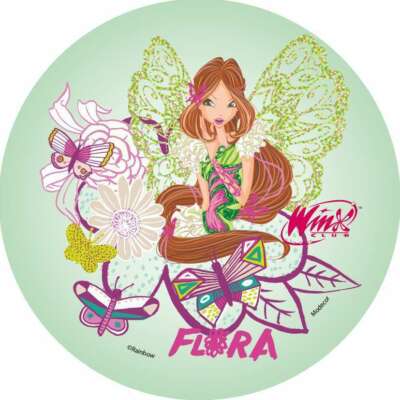 Tortenaufleger Geburtstag Tortenbild Fondant - Oblate  Winx Feen Elfen  P3