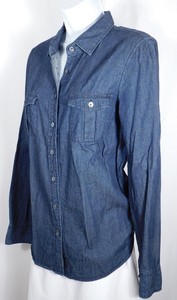 j crew women's denim shirt