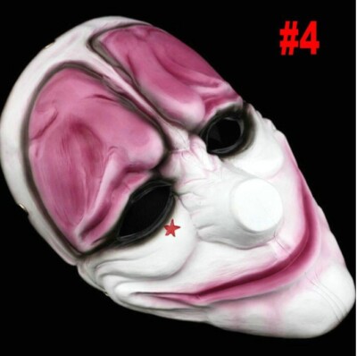 Game PAYDAY 2 The Heist Dallas Mask Props FRP Cosplay Halloween