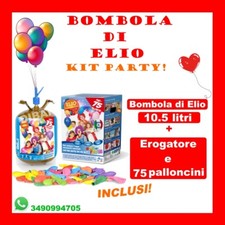 GEBURTSTAG PARTY SET 10,5 LITER KOMPRIMIERTES HELIUMGAS MIT 75 BUNTEN BALLONS