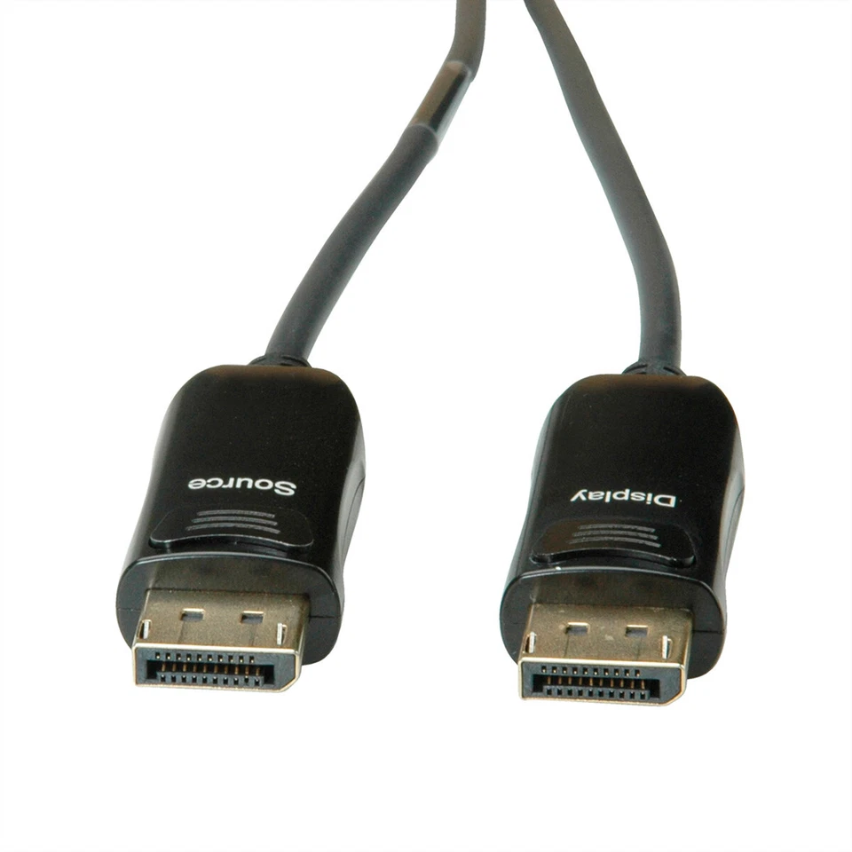 DisplayPort v1.4 Kabel (AOC), Stecker/Stecker, 30m, 7680 x 4320 @60Hz 8K,UHD-2 - Bild 4 von 4