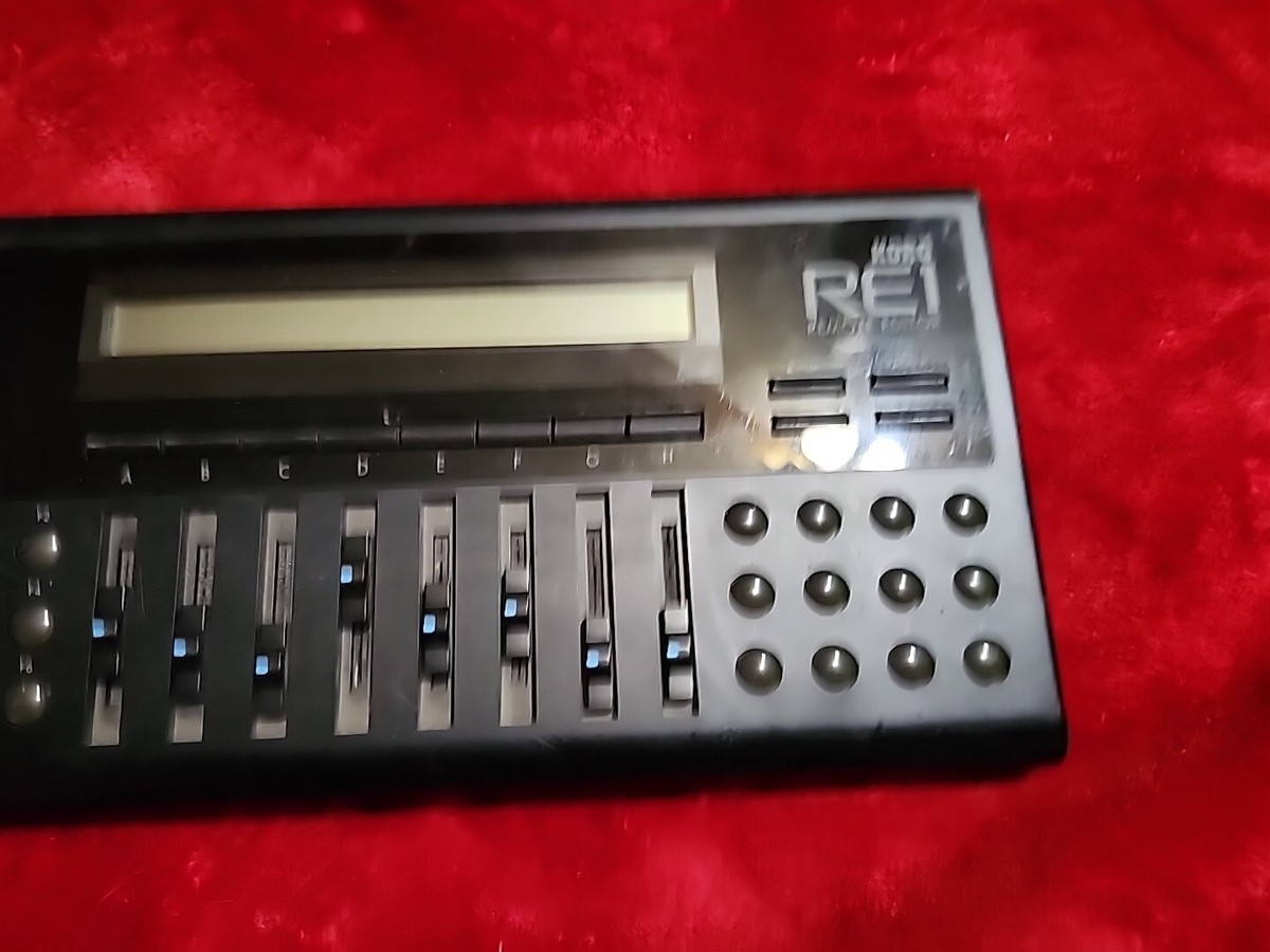 KORG A1 マルチエフェクター　RE1リモート　セット Korg RE1 Remote Editor for M3R / 03R/W / A1 + Wavedrum With