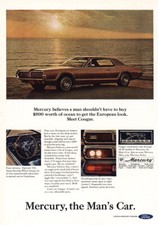 1967 Mercury Believes Man Shouldnt Have To Buy Vintage Print Ad 1967 Mercury Believes Man Shouldnt Have To Buy Vintage Print Ad