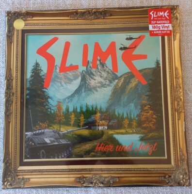 SLIME Hier und jetzt gold 2 Vinyl LP plus CD FOC PLY OHL Chaos Z