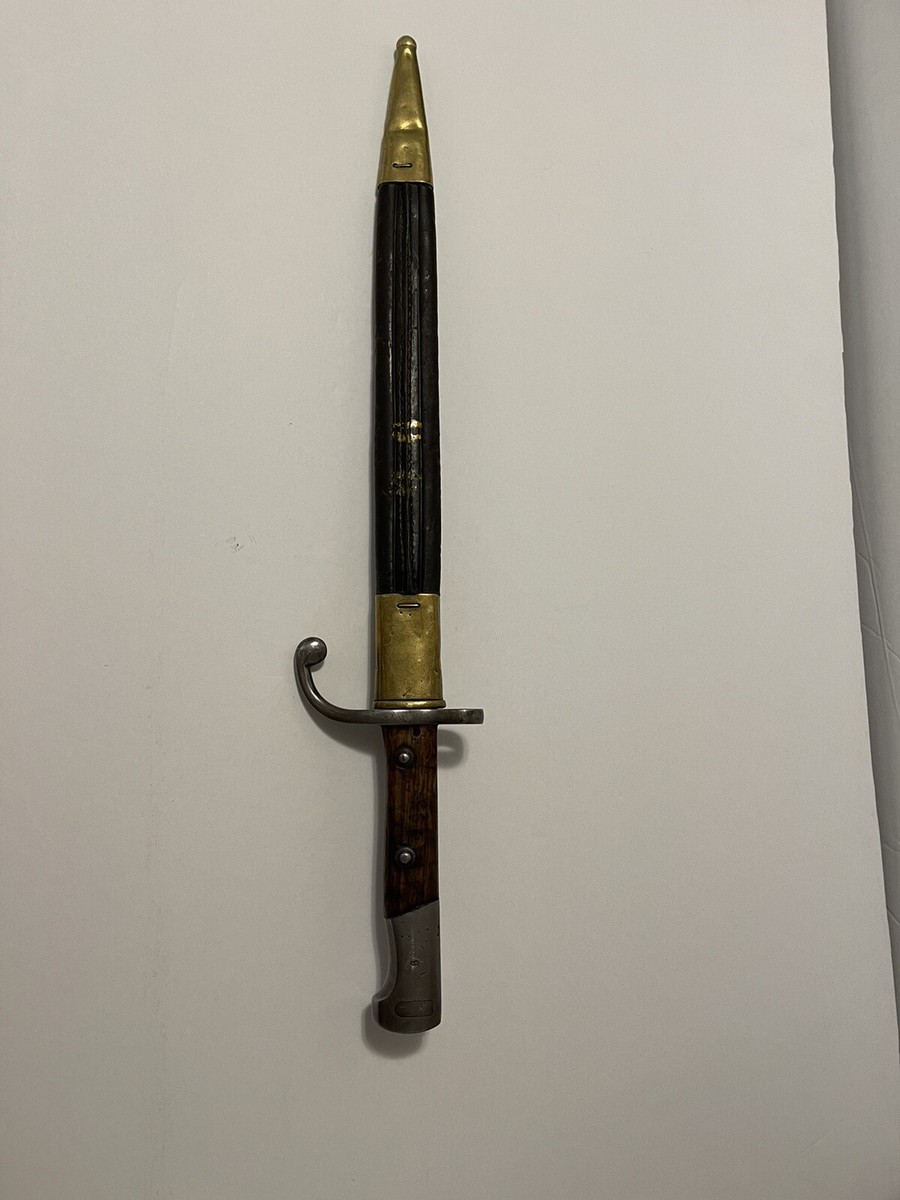 WWI Alex Coppel Solingen German Bayonet with Leather Scabbard | eBay