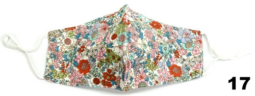 Unisex 100% Cotton 3 Layers Face Cover Mask Washable Reusable Breathable Dust - Picture 69 of 75