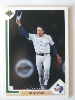 NOLAN RYAN - 1990 Upper Deck #345 - Texas Rangers MLB
