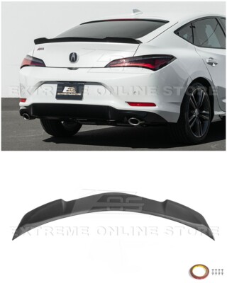 For 23-Up Acura Integra | JDM Primed Black Extended Rear Trunk Wing Spoiler