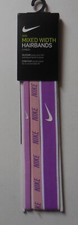 Nike Mixed Width Headbands 3PK Adult Unisex Violet Shock/Pink Glaze/Wild Berry
