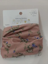 Hive and Co. Multi Use Bandeau - headband, neck scarf, face mask, scrunchie 