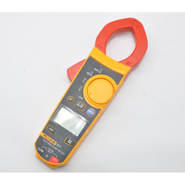 1pcs New Fluke 317 Digital Clamp Meter Multimeter 400A/600A eBay
