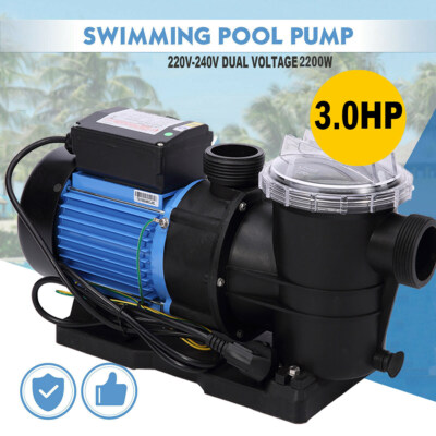 For Hayward 3.0 HP Single Speed Pump for In/Aboveground Pools For 55K Gal