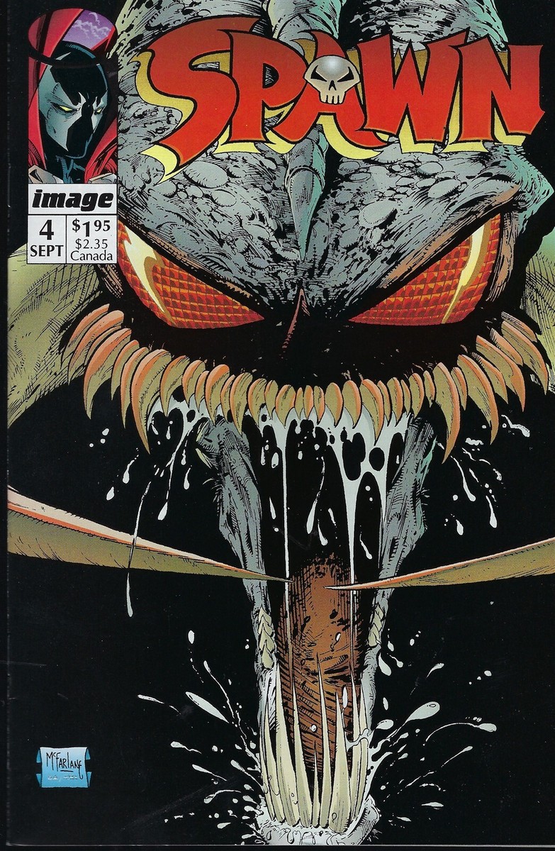 Spawn (Image-1992) #4 Key-1st cover app. of Violator(9.2/9.4) | eBay