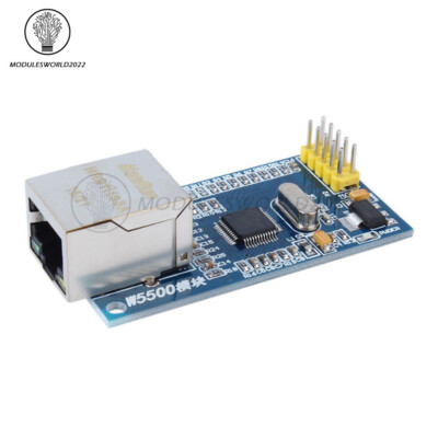 5PCS W5500 Ethernet Network Modules TCP/IP 51/STM32 SPI Interface For Arduino