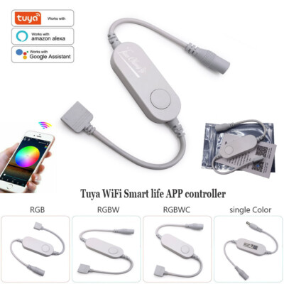 TUYA WiFi Smart Life APP dimmer controller RGB RGBW RGBWC CCT For LED strip