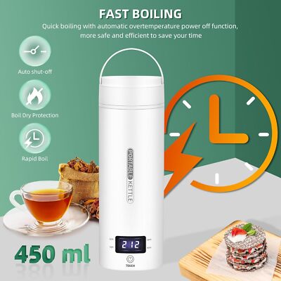 Travel Electric Kettle Portable Small Mini Electric Kettle, Bisphenol A Free