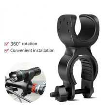 360  Rotation MTB Bicycle Bike Flashlight Torch Bracket Clip Mount Clamp Holder