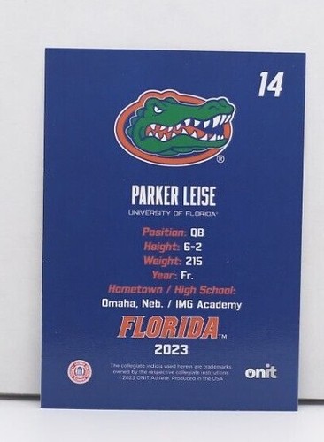 🏈🏈 GATORS ONIT University of Florida Football Pick your single card 2023 🏈 - Picture 42 of 190