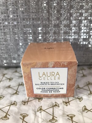 Laura Geller Baked To Go Balance-N-Brighten Foundation - Light - 1,5g Travel