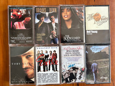 lot of cassette tapes