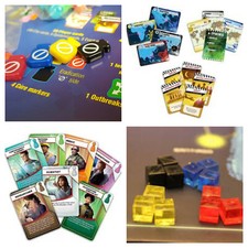 Pandemic YOU PICK Board Game REPLACMENT PARTS & PIECES Markers Pawns Cards Cubes