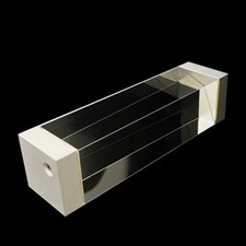 Optical glued four prism 2D right angle reflection for image mobile phone test