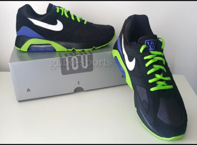 Nike Air Max 180 QS Joker Black Action Green Größe 44 44,5 schwarz FZ3058 001